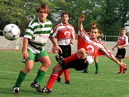 Spielszene aus Gotha-Rudisleben 0:2