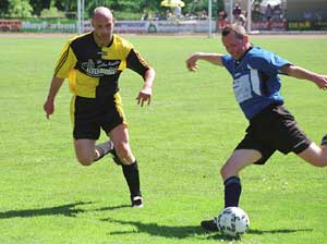 Spielszene Kahla-Altenburg 4:1
