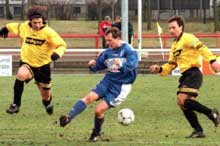 Spielszene aus Erfurt-Nord - VfB Chemnitz