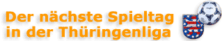 Thüringenliga Spieltag